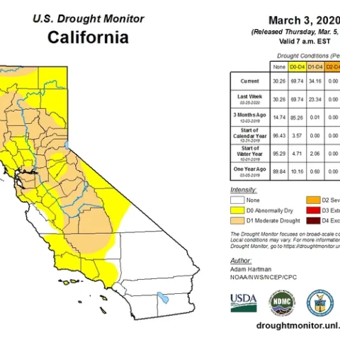 drought map