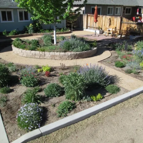 Individual beds are easy to maintain.