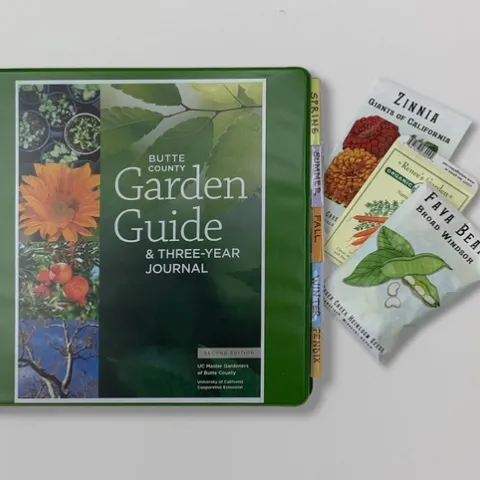 Garden guide 2nd edition, in loose-leaf binder, Laura Kling
