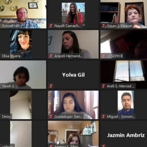 La Academia de verano Juntos se efectuó de manera virtual.