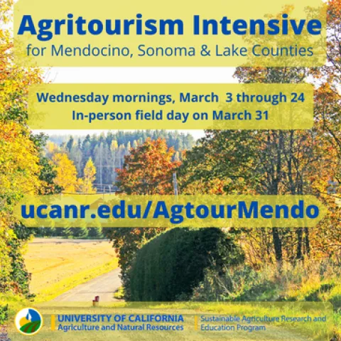 Agritourism Intensive Mendo - FB Tw