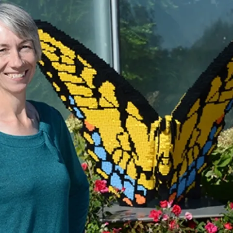 Bryony Bonning, 2020 recipient of the Entomological Society of America's Recognition Award in Insect Physiology, Biochemistry and Toxicology.