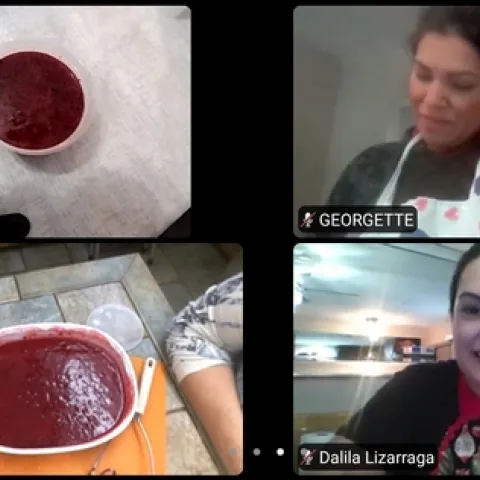 Mixed Berry Freezer Jam 1