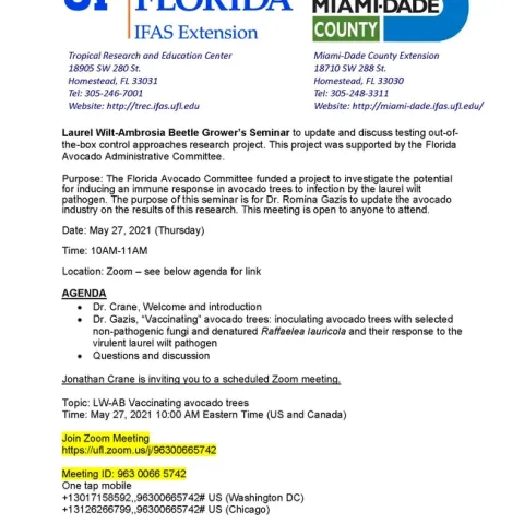 Avocado LW grower mtg May 2021 agenda-Zoom link Page 1