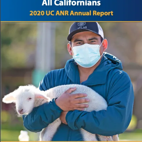 2021 ANR annual report cover