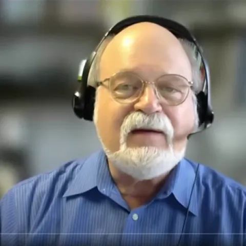 Noted neuroscientist John Hildebrand of the University of Arizona, International Secretary of the National Academy of Sciences, delivered the opening address at the international symposium on insect olfaction and taste. (Screen shot)