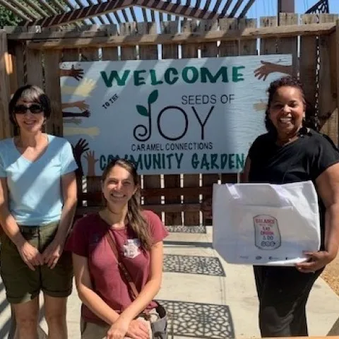 seeds of joy community garden in ontario california