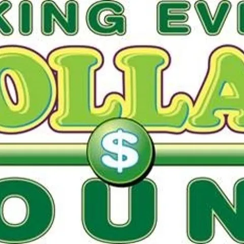 Logo for the Making Every Dollar Count curriculum, which is depicted in colorful green fonts.