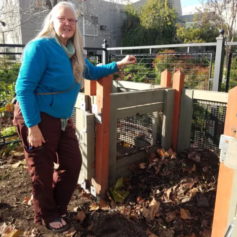 Janice Setser, UOP Robb Garden, Garden Coordinator