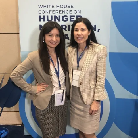 Suzanna Martinez (right) and Jocelyn Villalobos