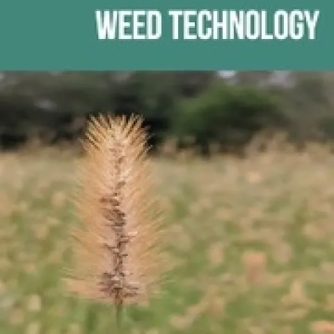 Weed Technology cover