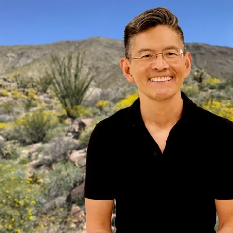 Bee biologist James Nieh of UC San Diego researches honey bee communication.