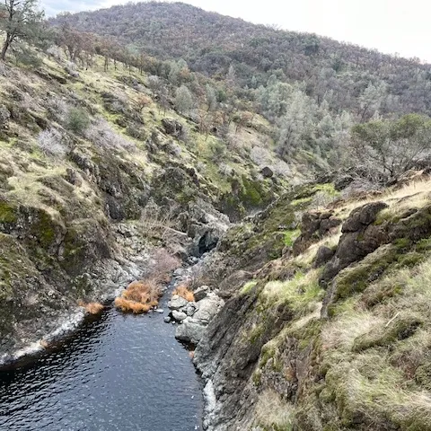 Dry Creek near Beale Falls, California