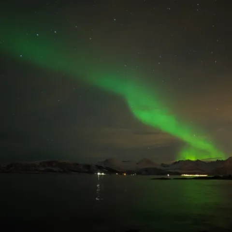 Northern Lights in Norway. photo by Melinda Nestlerode