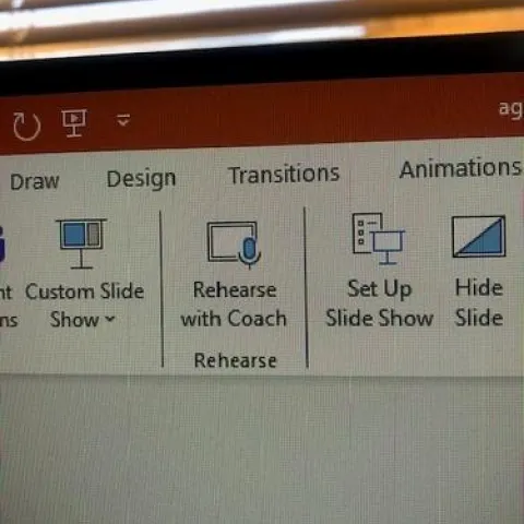 Interesting new feature on the Powerpoint