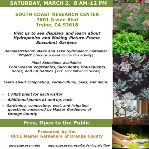 LOCATION CHANGE: Unlock Your Green Thumb! Join us for a Pop-Up Plant Giveaway.