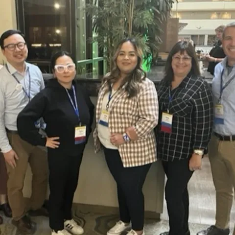 Current SAC members Monica Drazba, Mike Hsu, Dohee Kim, Rosa Vargas, Shirley Salado and Scott Brayton.