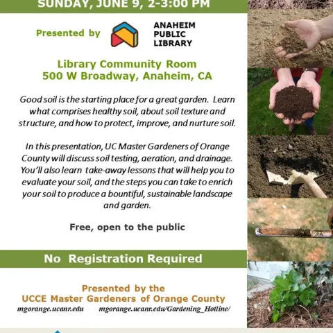 Create a Bountiful Garden with Healthy Soil – Join Our Workshop