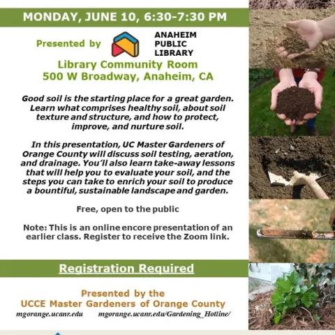 Unlock the Secrets to Healthy Soil: Join Our SOIL 101 Zoom Encore