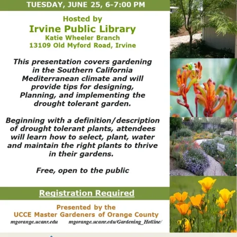 Master Drought Tolerant Gardening in SoCal – Reserve Your Spot Today