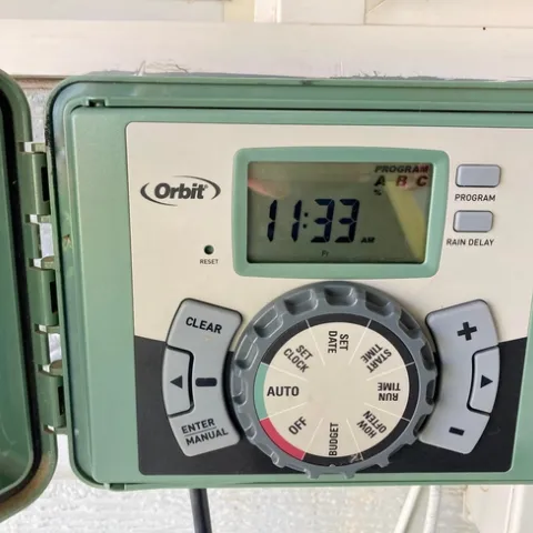 Be mindful of changing irrigation needs as days get shorter and temperatures begin to drop. Adjust automatic timers accordingly. (Photo: Jeannette Warnert)