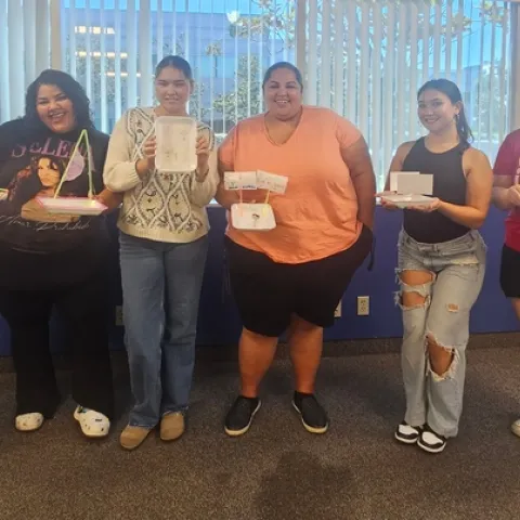 4-H participants during a STEM training for Girls Inc. in San Diego County. Photo courtesy of Liliana Vega.