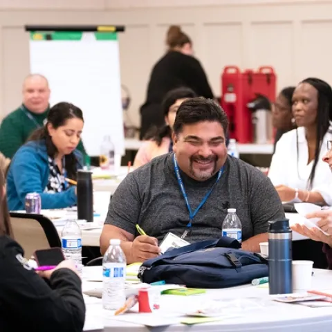 various tables conversations