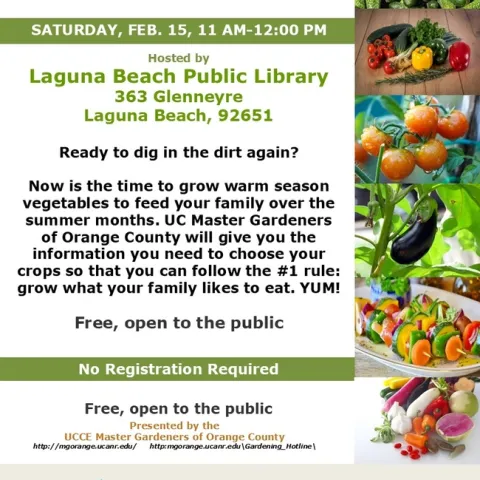 Get Growing! Learn How to Grow Warm Season Veggies Now