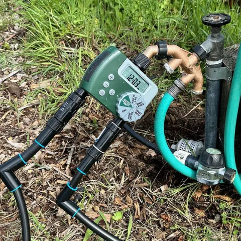irrigation setup