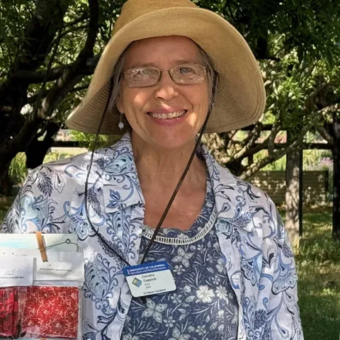 Master Gardners at a booth during a public event.