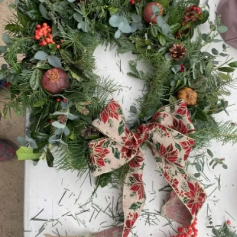holiday wreath