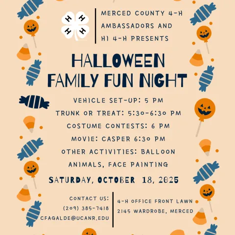 Halloween Family Fun Night Flyer