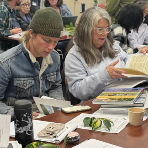 Master Gardener Trainees in Class