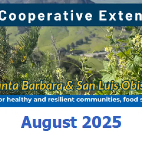 UC Cooperative Extension Newsletter - August 2025