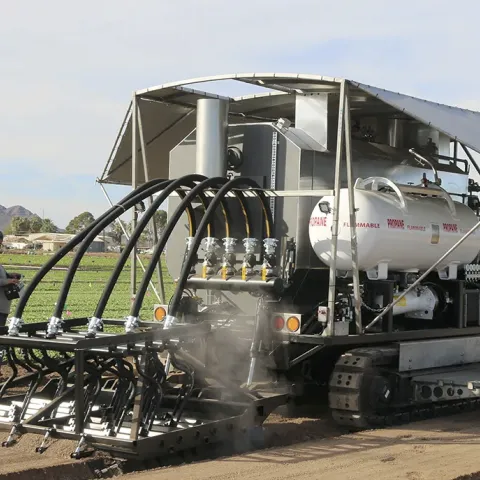 Máquina de vapor para eliminar malezas