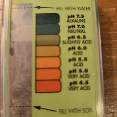 soil testing container
