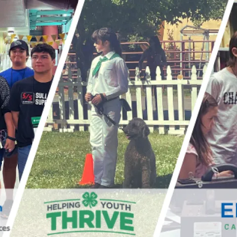 4-H youth members smiling