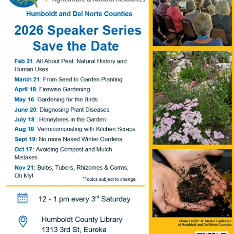 Image of Flyer with save the Date Information