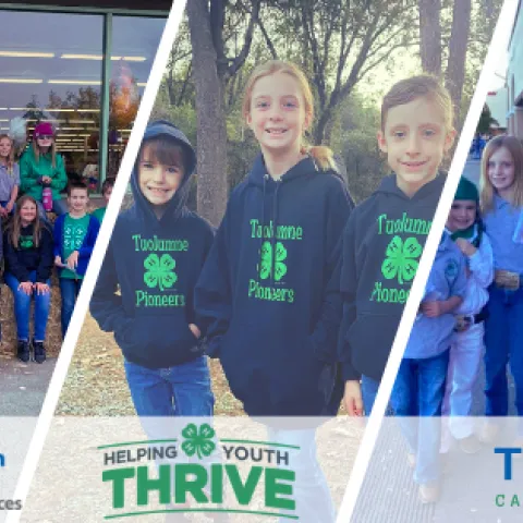 4-H youth members smiling