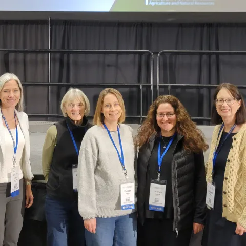 University of California researchers presented on multi-disciplinary topics relevant to pistachio production. 