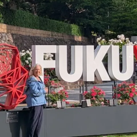 Rose gardens in Japan 