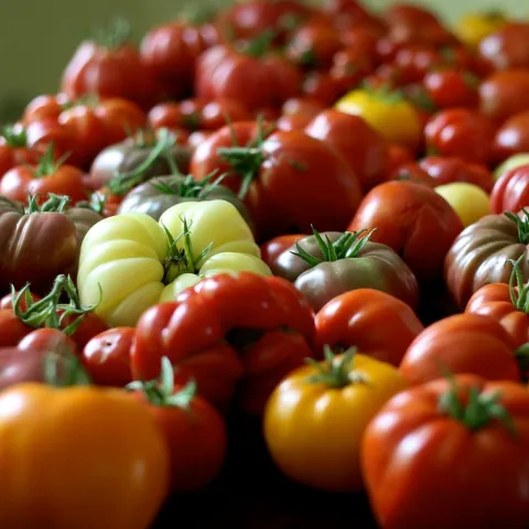 variety of tomatos