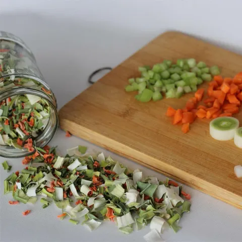 Dried vegetables