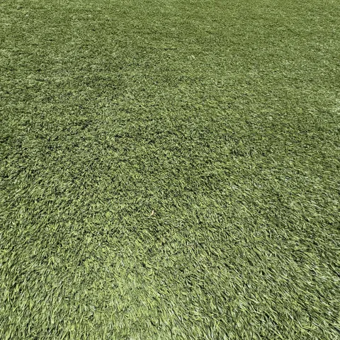 close up of artificial turf