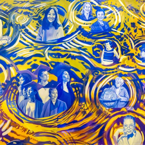 150 Years of Women at UC Berkeley Mural