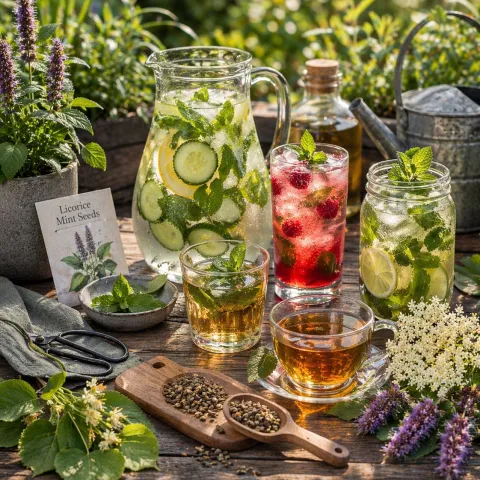 Garden-to-Glass: Refreshing Waterwise Infusions; Chat GPT