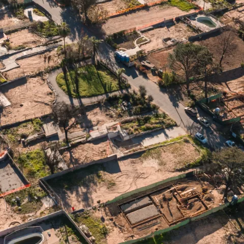 Neighborhood after the LA Fires