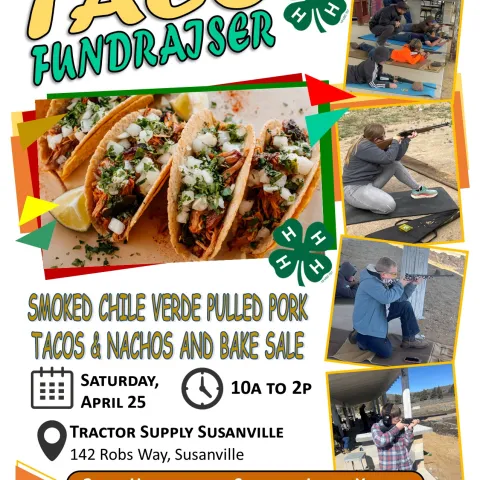 4-H Shooting Sports Fundraiser at Tractor Supply Co. April 25, 10-2pm
