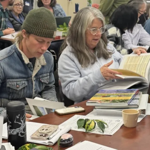 Master Gardener Trainees in Class
