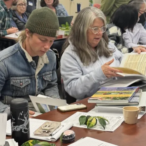 Master Gardener Trainees in Class